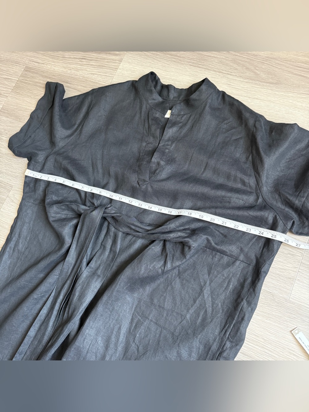Denisse Kuri Mine Dress in Black | One Size — Artisan Made in Mexico - Picture 6 of 8